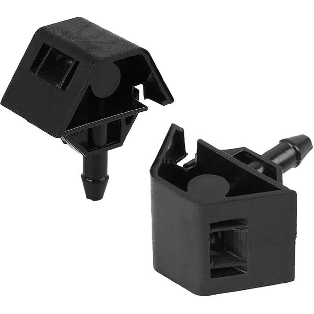 28932-JD000 2 Pcs Windshield Washer Wiper Sprayer Nozzle Compatible with N-issan Qashqai J10 2007-2013