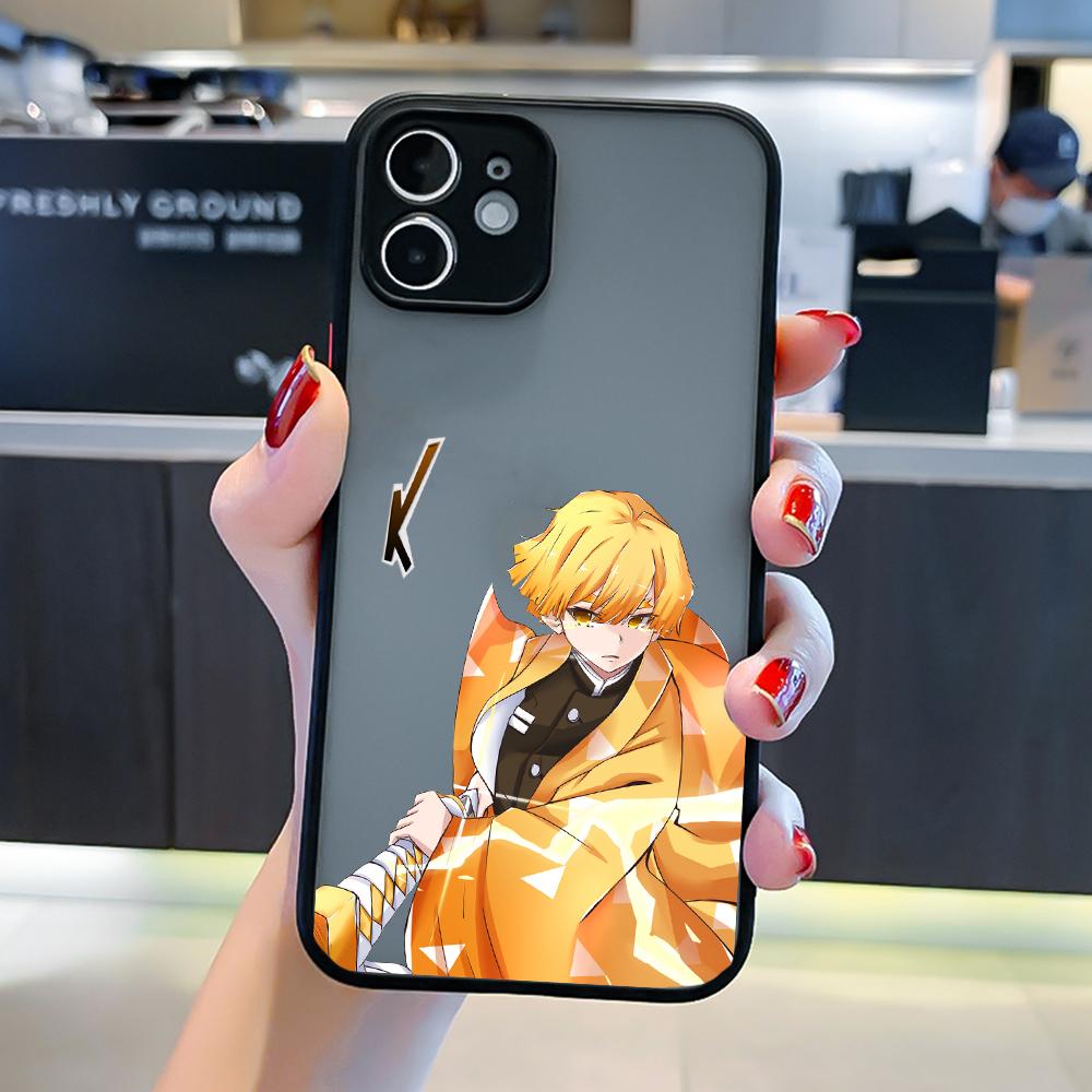 

Твердый матовый чехол для телефона «Убийца Демонов» в стиле аниме «Манга» для iPhone 6 6s 7 8 Plus X XR XS Max 11 12 Pro Max mini iPhone 12 mini