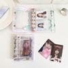Hisocute M5 Cartoon Girl Planner: Fresh Style PVC Loose-Leaf Snap Pocket Notebook