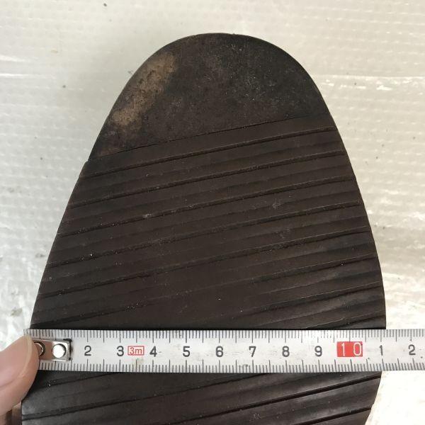 90s Gravati Handmade Leather U-Tip Dress Shoes 11M 28.5-29cm Brown(USED)