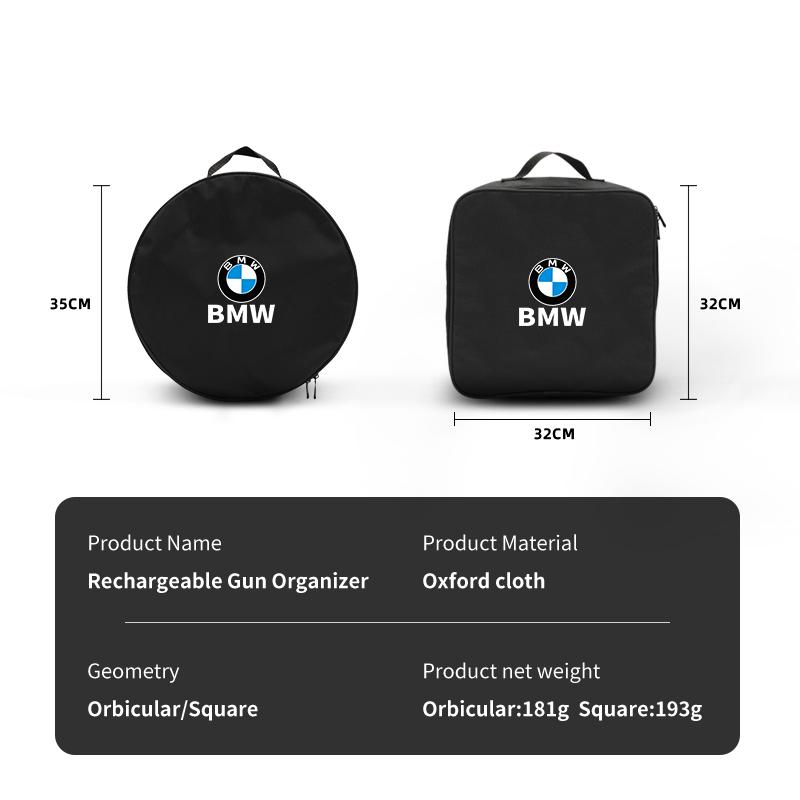 2025 Heiße EV Auto Ladekabel Aufbewahrungsbox Ladekabel Tragetasche Kofferraum Organizer Für BMW X3 X5 M5 M3 E46 E90 E60 F10 E39 F30