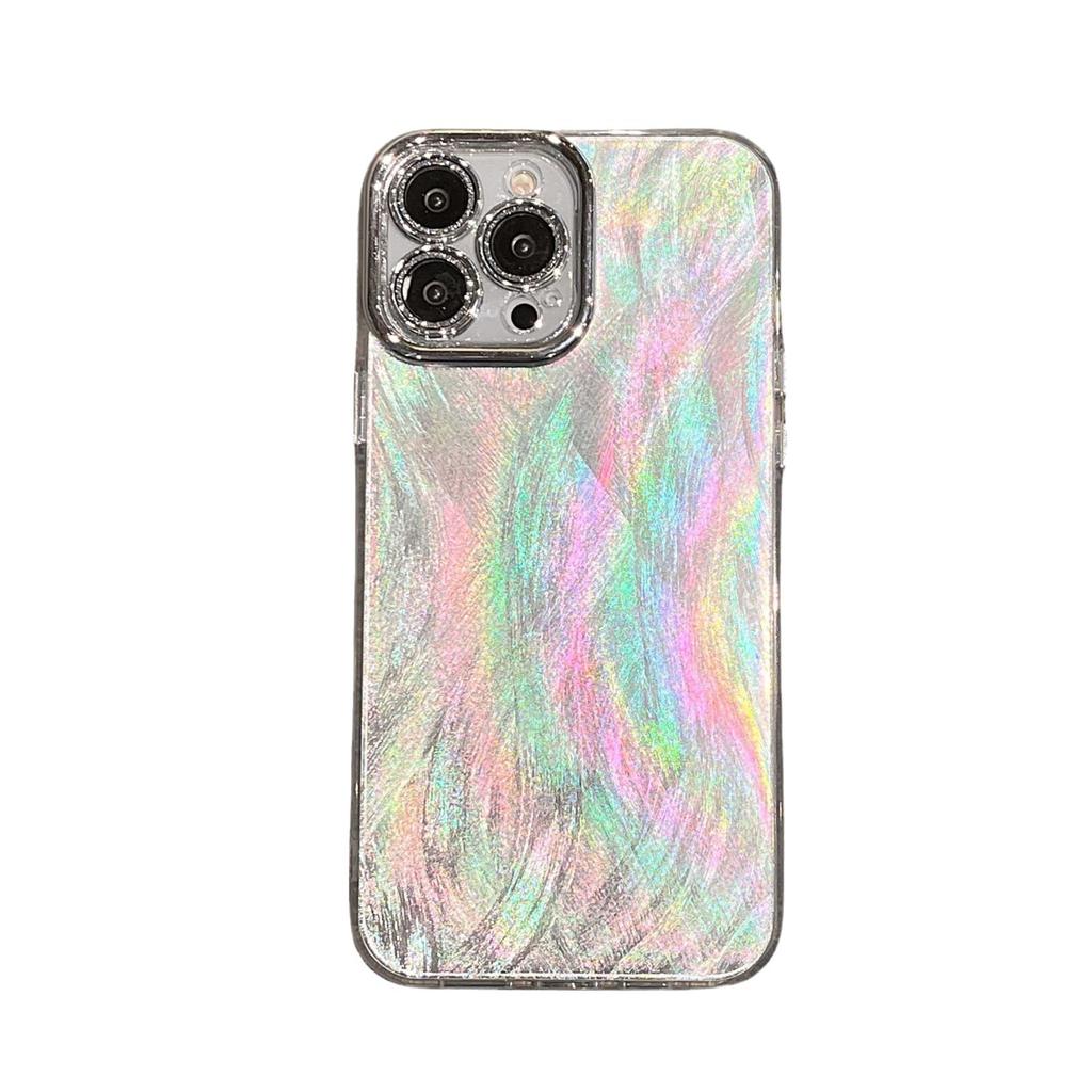 Feather Silty Plating Flash Powder Lens Film Suitable for IPhone 15 Mobile Phone Case 12 Apple 11 Blu-ray IMD Hard Shell 14/13