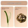 Foxtail Grass Cat Teaser Wand: Durable Long Rod Toy for Self-Play and Boredom Relief