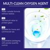 JUE FISH Multi-Purpose Cleaning Powder Water-Soluble Toilet Bathroom Descaling Hard Water Stain Remover for Glazed Surfaces 