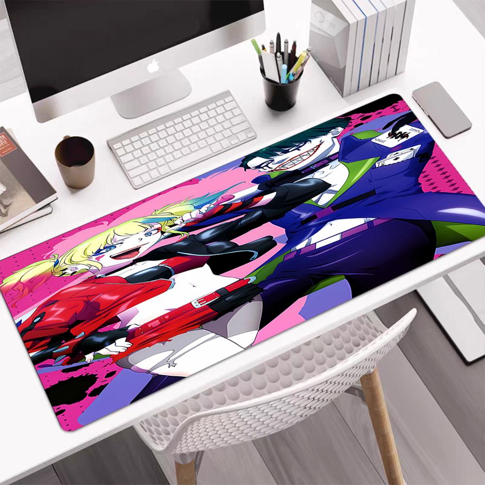 Joker Theme Mouse Pad, Non Slip Rubber Base, Multifunctional Office & Home Decor, Perfect for Workspace Personalization.