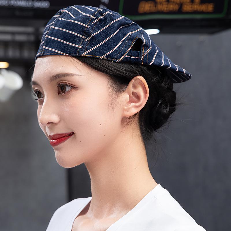Adjustable Waiter Work Beret for Men & Women – Custom Logo Printing, Ideal for Baking & Catering
