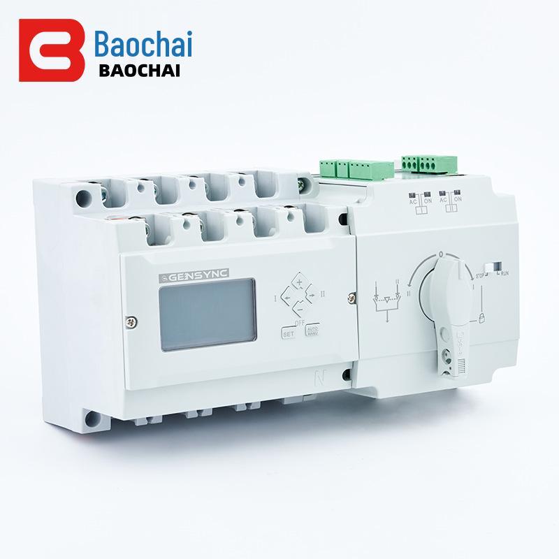 Type C Dual Power Automatic Transfer Switch S3-125/250/630, 4P + Split ATS