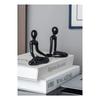 Abstract Thinker Figurine Sculpture Modern Art Homes Decors Plastic Statue for Living Room or Office Bookshelf Display