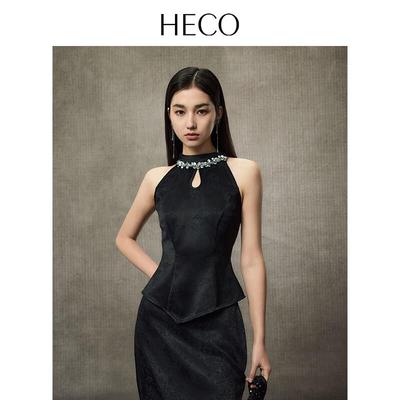 New Chinese Style Beaded Embroidery Acetate Vest