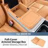 For Zeekr 9X Central Control Armrest Box Silicone Storage Box Car Organizer Interior Accessories Modification