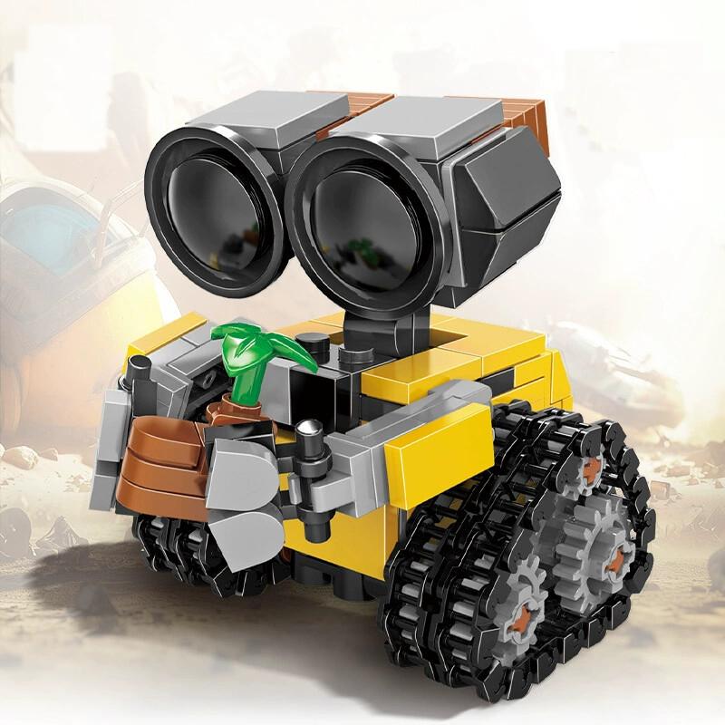 Mini Kit de Construcție Wall-E Jucării Educaționale Idee MOC Model Tehnic Film Clasice Asamblare Blocuri de Construcție Jucărie pentru Copii Cadou