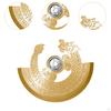 Automatic Mechanical Watch Movement Rotor Elegant Stable Watchmaker Tool Replacement