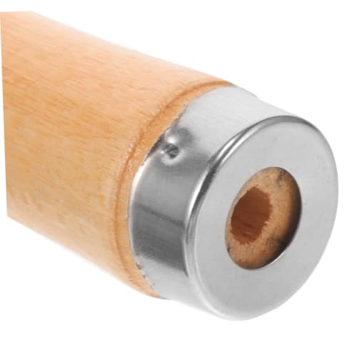 HOMSFOU 10 Pieces Wooden File Handles, Portable File Handles, Ergonomic File Handles, Durable File Grip, Crafts, Replacement File Handles, Multi-Purpo