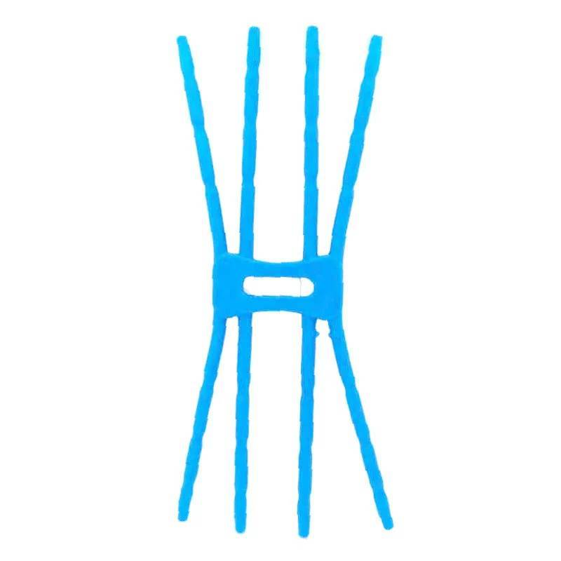 

Curved Spider Phone Holder With Flexible Arms For Car And Desk Use синий