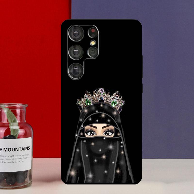 

Мусульманская Исламская Девушка Глаза Хиджаб Чехол Для Samsung Galaxy S25 Ultra S9 S10 S20 FE S21 S22 S23 Plus S24 Ultra Чехол Для Телефона Galaxy S25