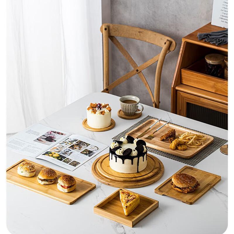 Multipurpose Bamboo & Wood Serving Trays