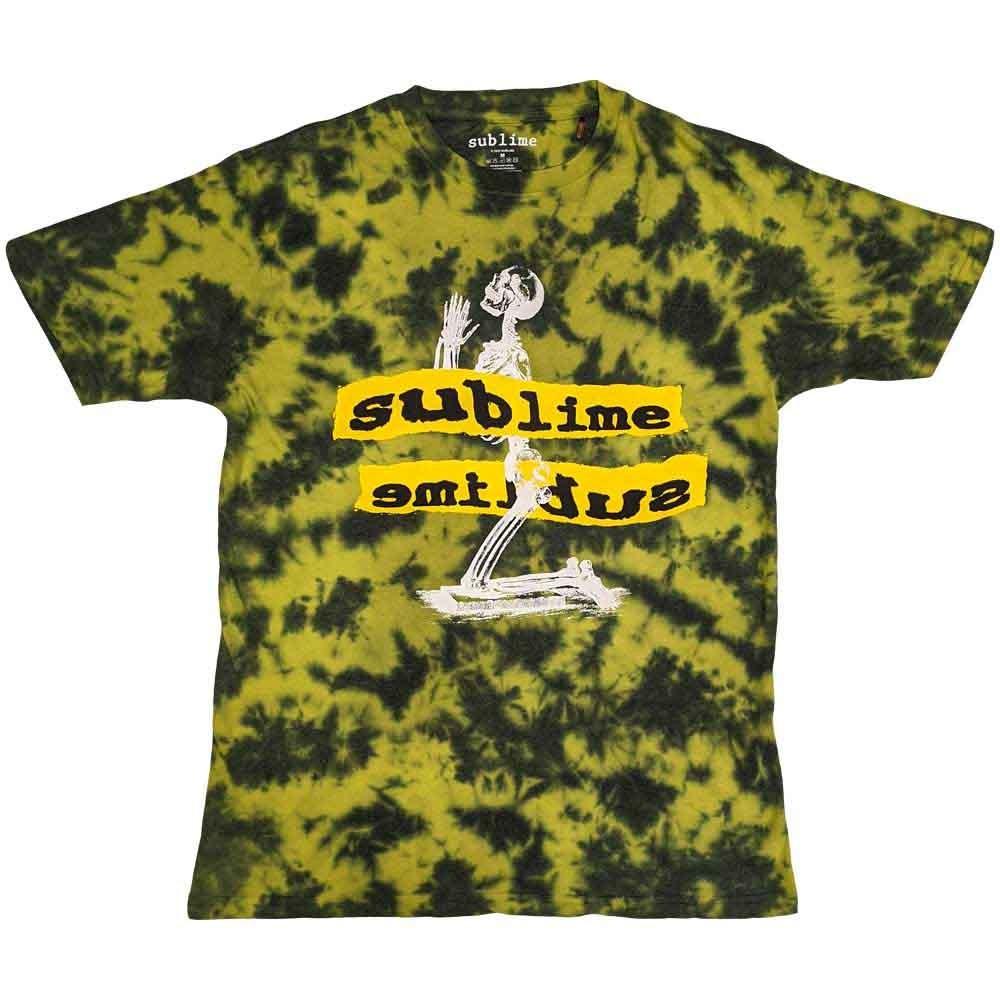 Sublime Praying Skeleton Allowed Men s T-Shirt- L