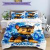 3Pcs Paw Patrol Chase Adventure Bedding Set Quilt Cover Pillowcase Home Christmas Halloween Gift 1 Duvet Cover 2 Pillowcase S1388