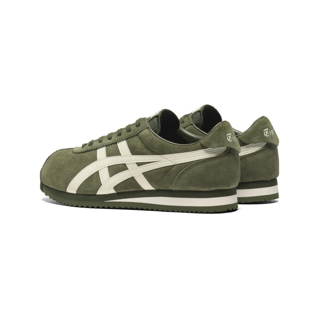 ONITSUKA TIGER Tiger Corsair Cow Split Leather Versatile Comfortable Low-Top Lifestyle Casual Shoes Unisex Sneakers Green 1183C555-300