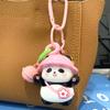 Yocipa Cute Panda Keychain, Cute Bag Charm, Panda Keychain, Character Bag Decoration, Stylish Animal PVC Keychain (Pink)