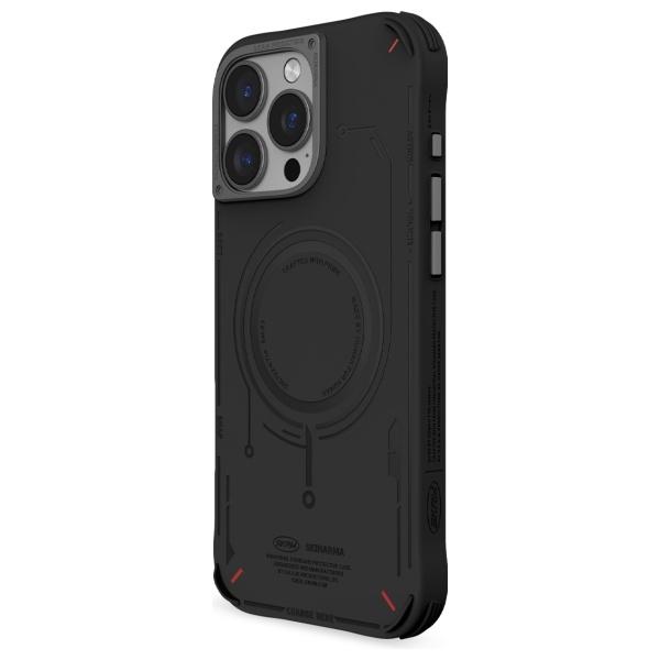 Skinarma Etui Mecha Iphone 16 Pro 6.3   Magnetic Charging Czarny/Black