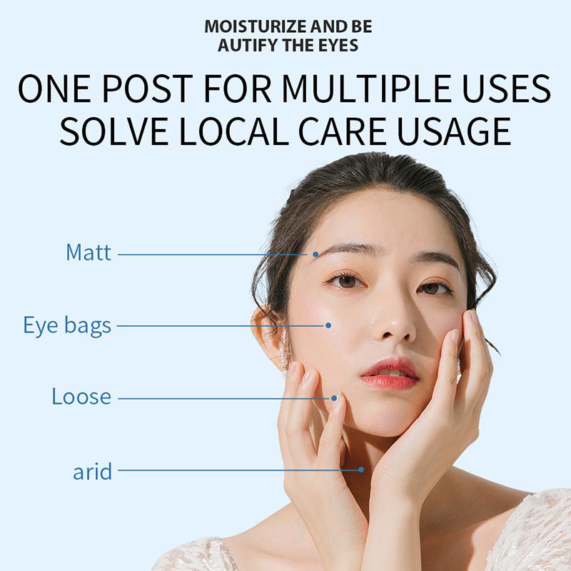 ZOZU Zlatá oční maska tableta pro redukci očních vrásek a váčků oční maska