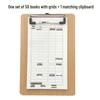 Carbonless Restaurant Menu: 50 Books/Pack, Free Shipping - Single to Four-Part Options