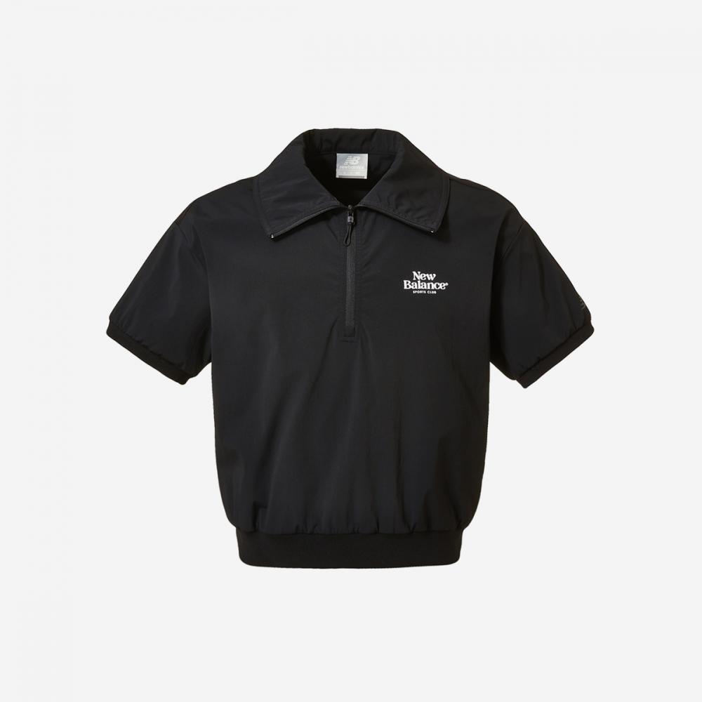 ★New Balance★ NBNKF3W612 WOMEN FROZEN Woven Stretch Collar New Balance Women S Frozen Woven Stretch Collar Half Zip Up