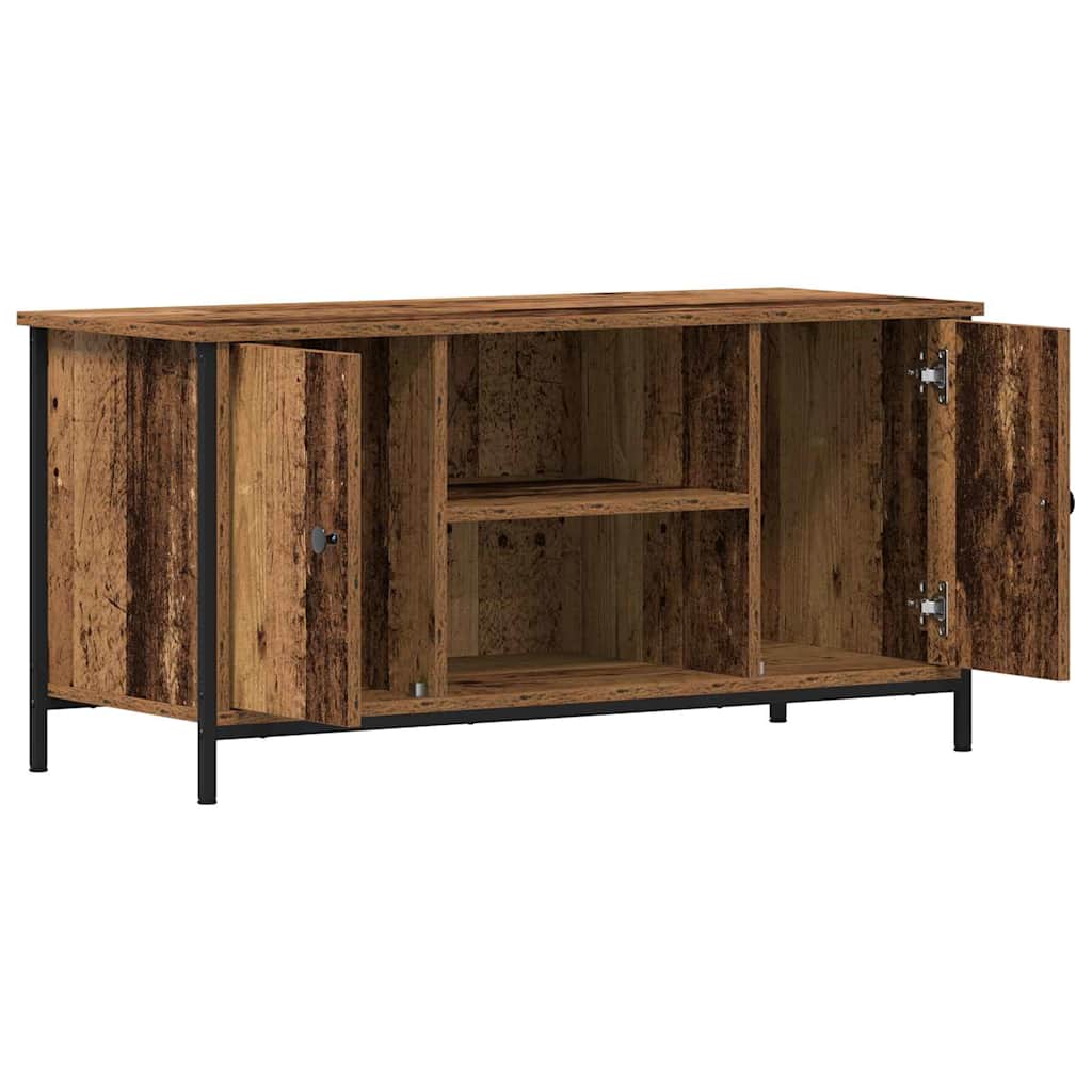 Vintage Wood TV Stand 100 x 40 x 50 cm Engineered Wood