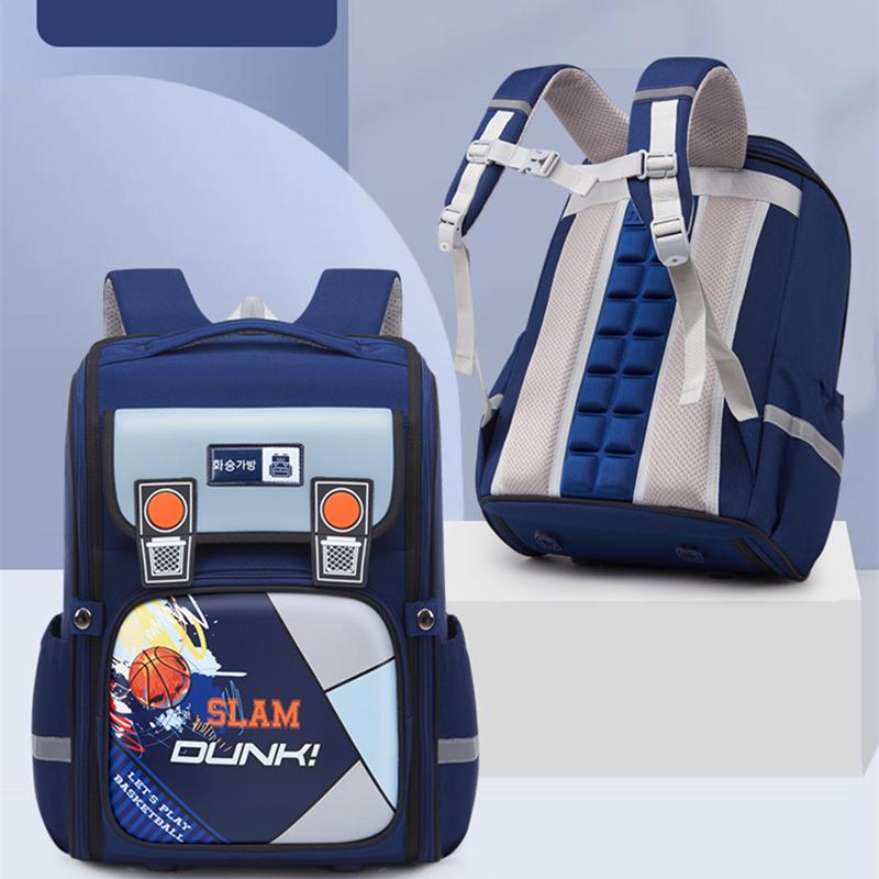 Astronaut Jongens Meisjes Schooltas Grote Capaciteit Oxford Stof Rugzak Voor Onderbouw Lichtgevend Mochilas Waterdichte Rugzak Met Rugbescherming Voor Kinderen