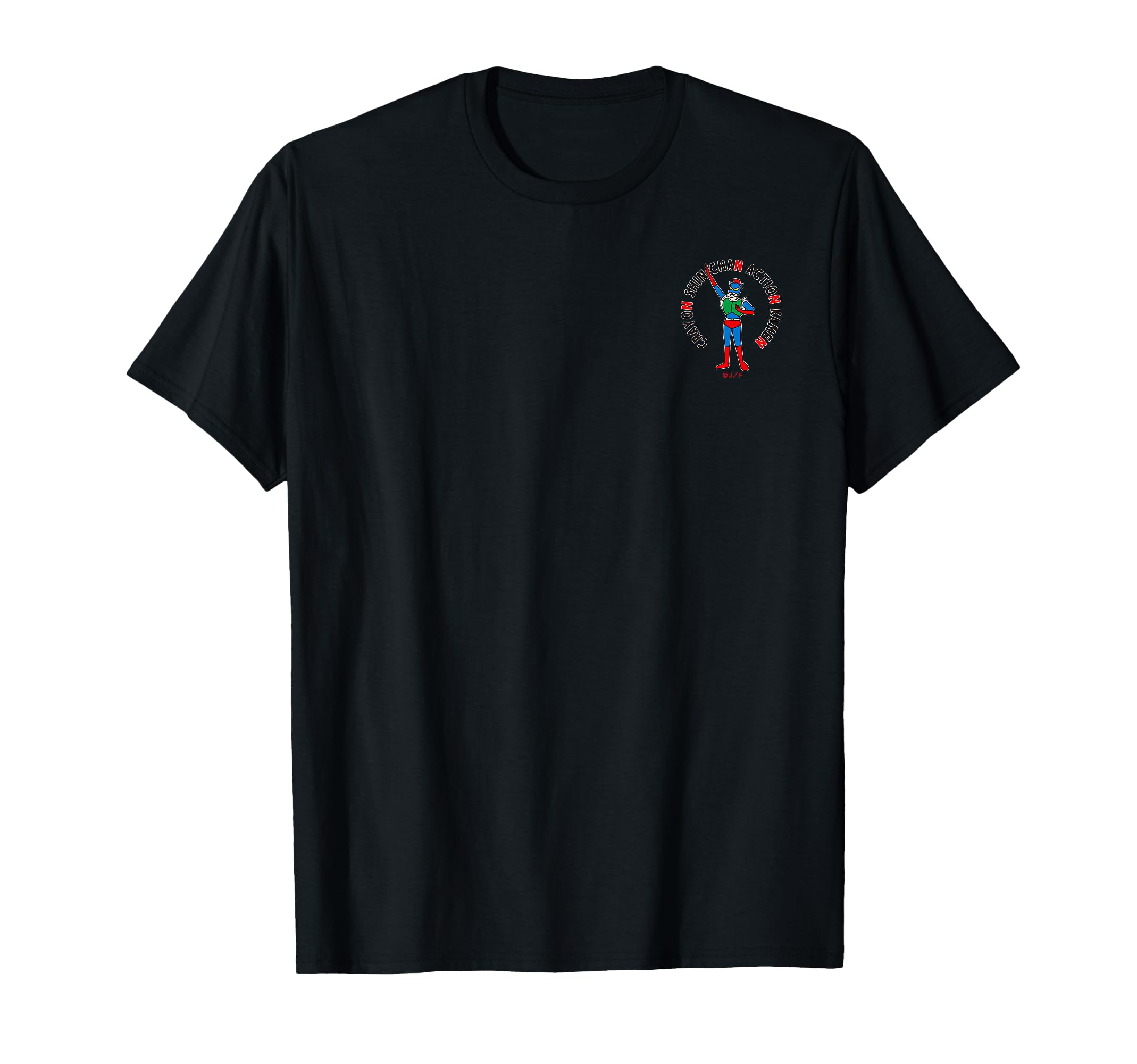 

Crayon Action Kamen One Point [Manga] Shin-chan T-shirt чёрный