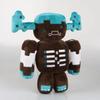 New Arrival Minecraft Warden Robot Cow 30cm Plush Doll Game Black Plush Stuffed Toy Christmas Eve Christmas New Year Gift