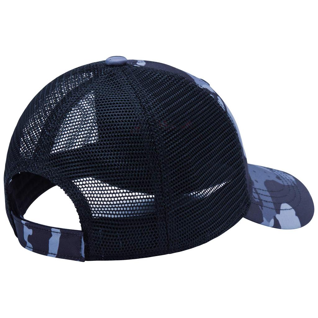 Bassdash Kids' Baseball Cap, Mesh Cap, Outdoor Hat for Boys and Girls (Ages 4+) (Black Camouflage, Size M)
