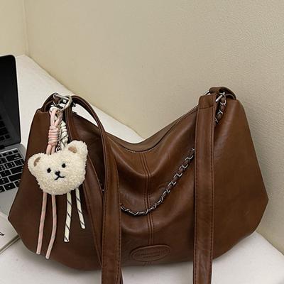 High-value Fashion Bag Women's New Shoulder Bag Large-capacity Fashionable Messenger Bag Commuter Dumpling Bag