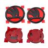 2 Adet 80mm 90mm Logo Skoda Fabia 1 2 Octavia a7 RS Superb Rapid Yeti Karoq Vision Araba Ön Arka Bagaj Kapağı Çıkartması