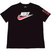 Nike T-Shirts Herren Schwarz Rundhals Mittlere Gerade Passform CW0385-010