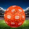 Manchester United F.C Print Size 5 Soccer Ball, PU Wear Resistant Football for Match Training and Daily Practice, Birthday Gift for Soccer Fans