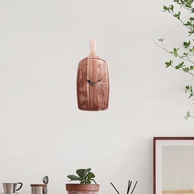Creative Wall Clock Decorative Hanging Ornament Non Ticking for Bedroom Shop