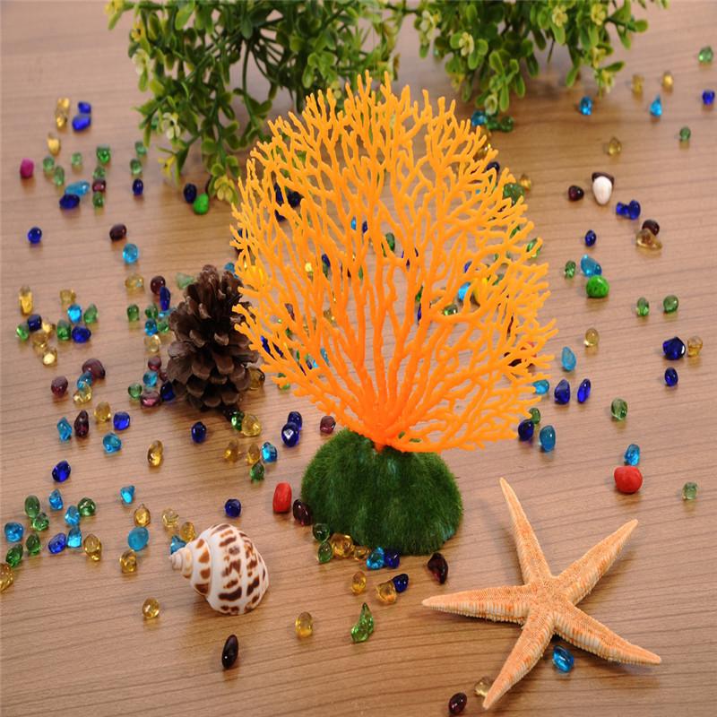 Gorgeous Color Coral Tree Shape Aquarium Decoration Artificial Coral Fish Tank Resin Ornaments
