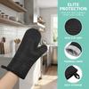 Silicone Heat Resistant Mitts Non-Slip Grip BBQ Gloves Food Grade Kitchen Potholder  Household