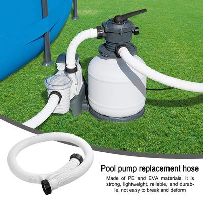 Pool Replacement Hose Quick Connection Ground Pool Replacement Hoses Flexible Heavy-Duty Pipe Fittings for Backwashing Vacuuming
