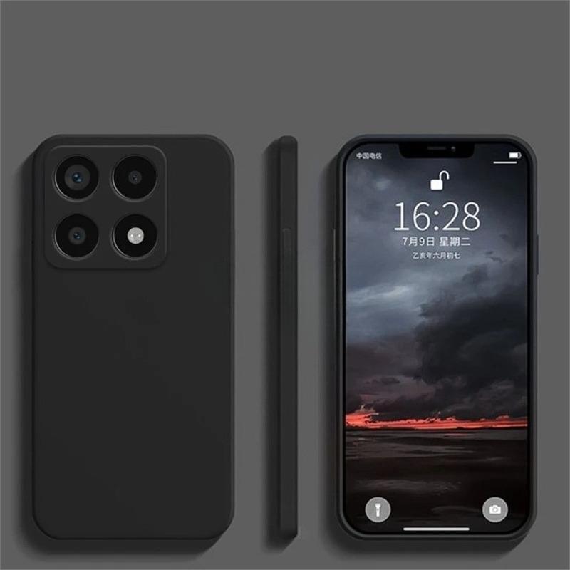 For Xiaomi 15T 14T Pro Case Liquid Silicone Original Plain Rubber TPU Protector Case Xiaomi 13T Pro Poco X6pro Shockproof Cover
