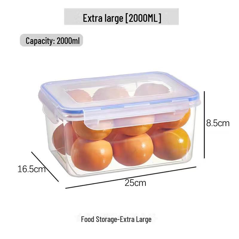 Kompakte rechteckige Lunchbox mit Deckel – Multifunktional, versiegelt für Frische; Ideal für den Einsatz im Büro und zur Lebensmittelaufbewahrung im Kühlschrank.