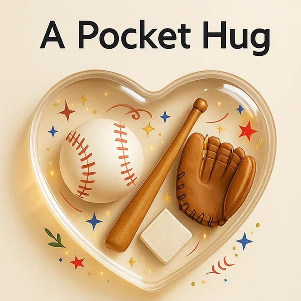 Heart Shaped Sport-Themed Pocket Hug Collection with Gift Card Football Soccer Pocket Hug Gift for Friends Family Colleagues
