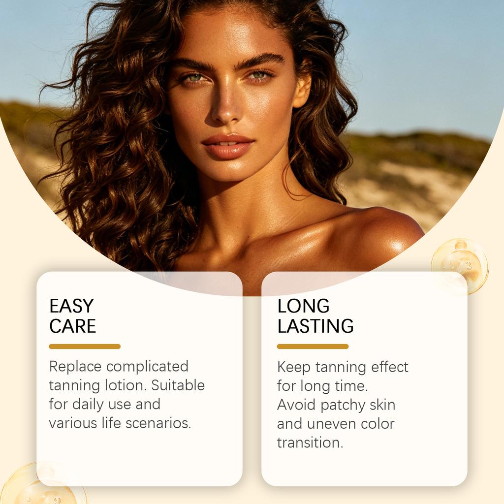 Micro Needle Patch for Even Absorption Uniform Application for Skin Care and Tanning Seven Piece Set for Body Use