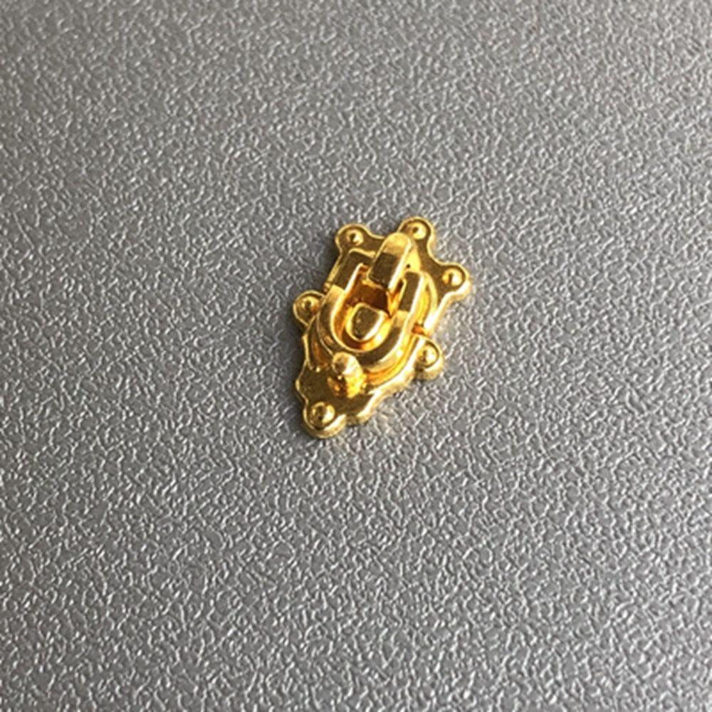 Luggage Trunk Lock Dollhouse Metal Crafts Box Case Corner Suitcase Protector Doll Bags Parts