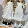 Casual Wears Doll Dresses Pajamas Dress Up Doll's Clothes Doll Long Skirt  1/4 1/6 BJD
