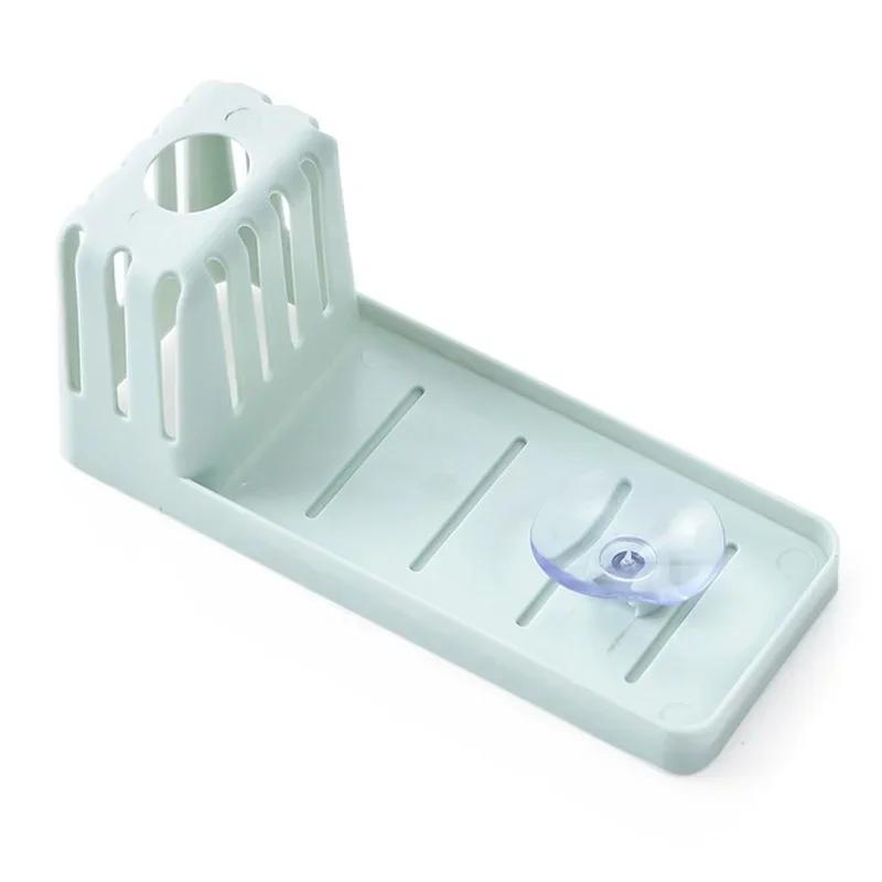 Kitchen Suction Cup Storage Rack Household Sink Scouring Pad Storage Drainage Sorting Racks Tableware Miscellaneous Storages Box