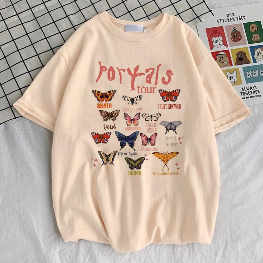 

Мелани Мартинес топ футболки девушка эстетика уличная одежда Графический аниме Классический Ретро топ футболки Цифровой корейская одежда Ретро Графический 4XL