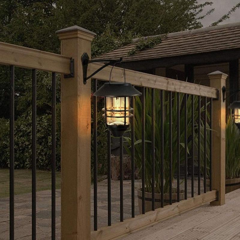 2pcs Outdoor Garden Hanging Hook Decorative Wall Brackets Rusts Resistant Iron Hangers For Hanging Planters Feeders